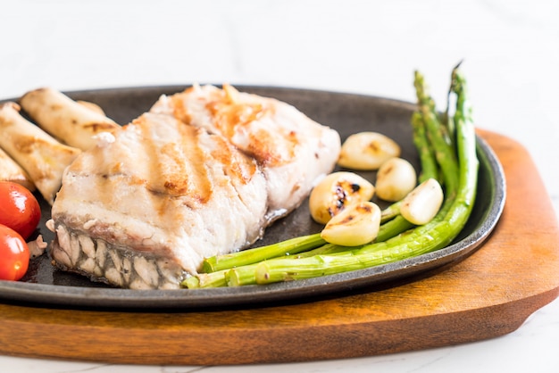 gegrilltes Snapper Fisch Steak