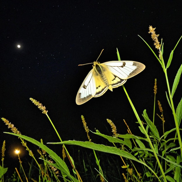 Foto geheimnisse der nacht erkundung der faszinierenden welt der motten