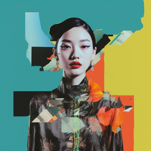 Geisha futurista wpap