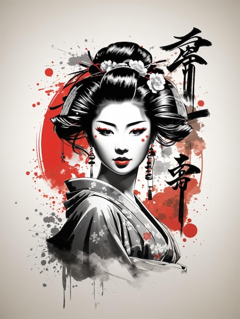 Foto geisha-poster