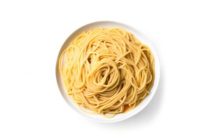 Gekochte spaghetti-nudeln hintergrund