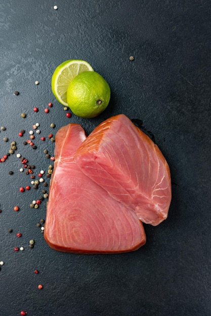 Gekühlter Thunfisch in einem Fischgeschäft