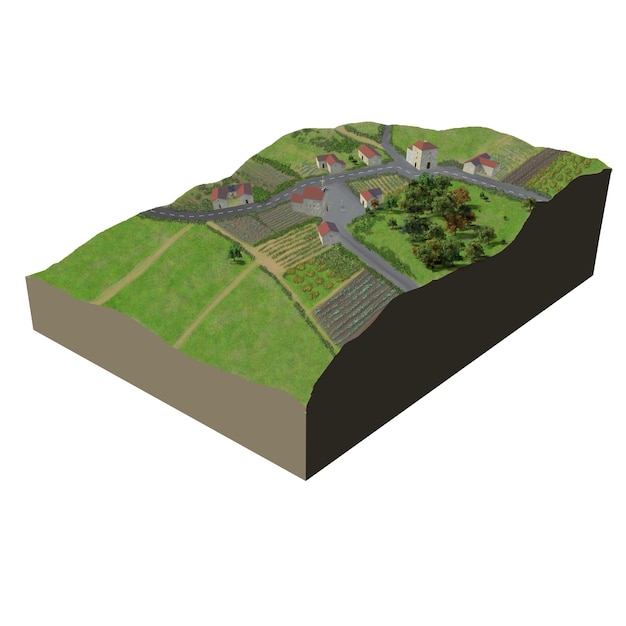 Geländedorf