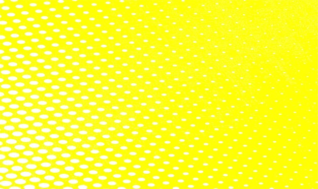 Gelb mit weißen Punkten, nahtloser Designhintergrund