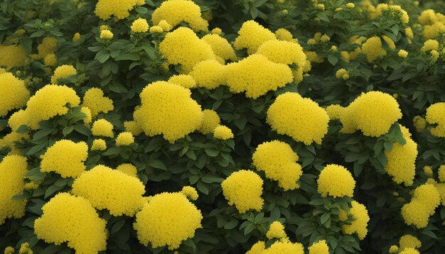 gelbe Blumen im Garten