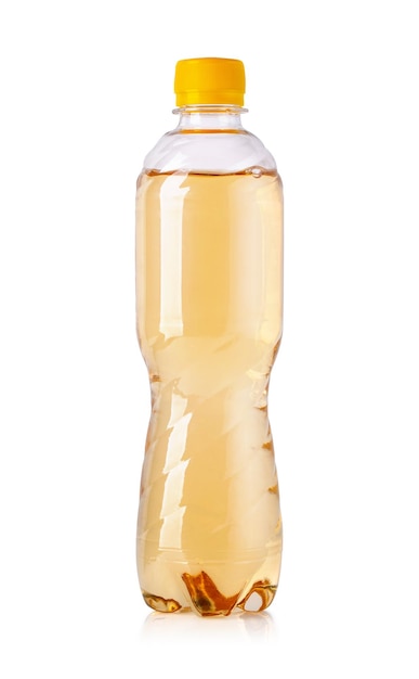 Gelbe Energy-Drink-Soda-Flasche