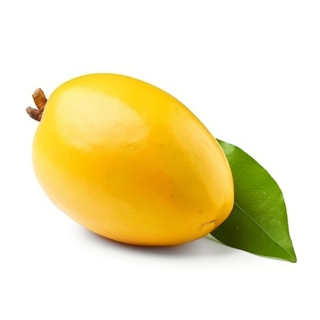 Gelbe Mango Illustration AI GenerativexA