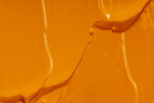 Gelbe Ölfarbe. Hintergrund für Designer