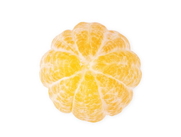 Gelbe Zitrone Zitrusfrüchte isoliert auf weißem Hintergrund