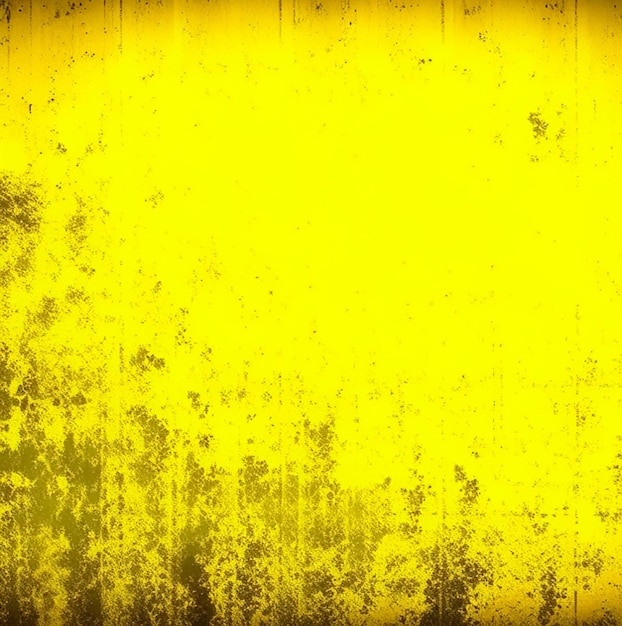 Gelber grober und grunge Wandtextur-Hintergrund