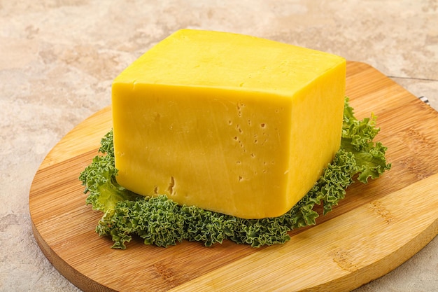 Gelber Tilsiter-Käse-Milchprodukt