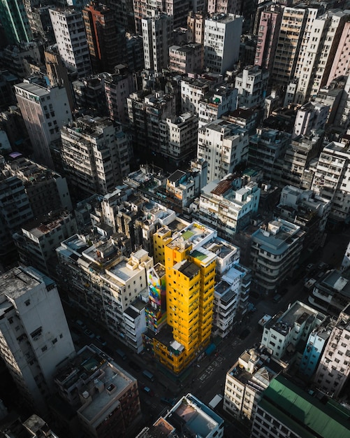 Gelber Turm in Hongkong