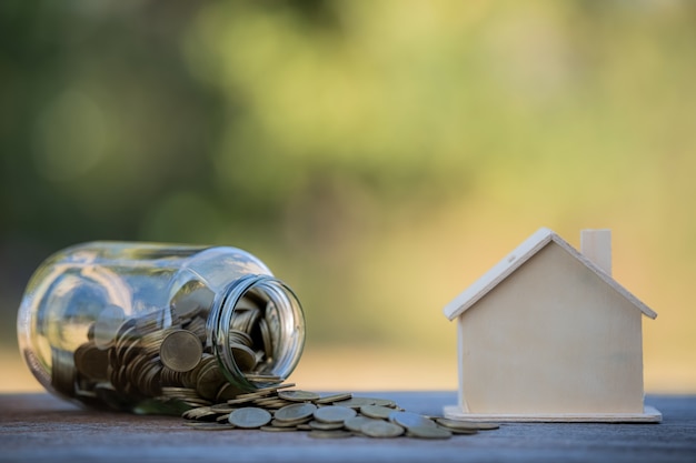 Foto geld in einer glasflasche geld sparende ideen