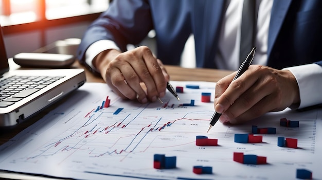 Geld- und Investitionstapeten Finanzdiagramm-Hintergrundbilder Investitionskonzept-Aktienfotos