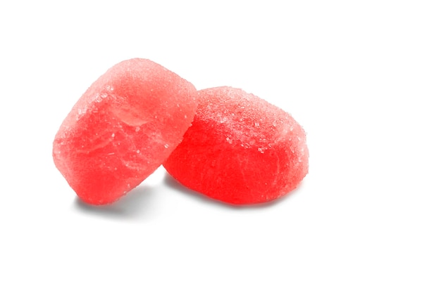 Geleebonbons isoliert