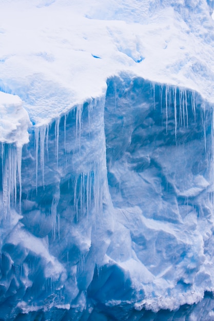 Geleira antártica