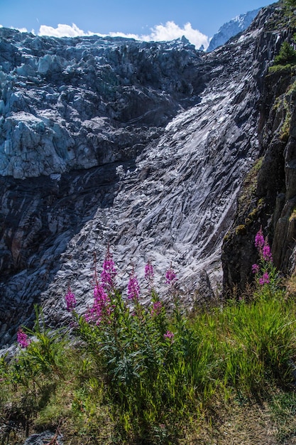 Geleira de argentierechamonixhaute savoiefrance