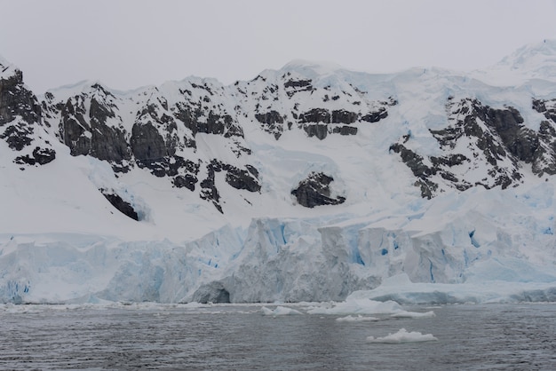 Geleira na Antártica