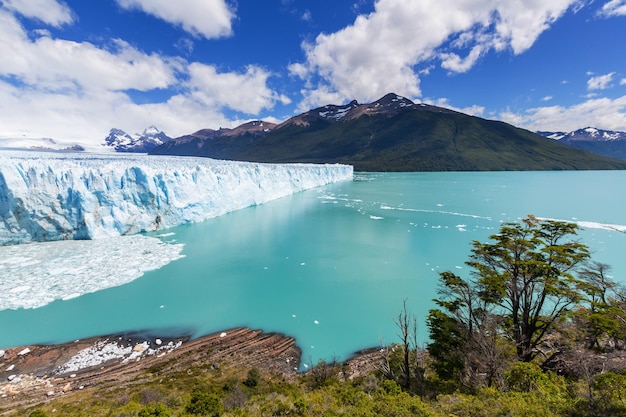 Geleira na Argentina