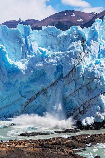 Foto geleira na argentina