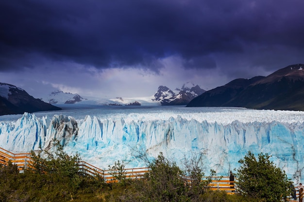 Geleira na Argentina