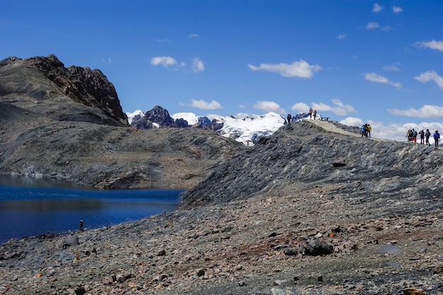 Geleira Pastoruri, no Parque Nacional Huascaran, em Huaraz, Peru