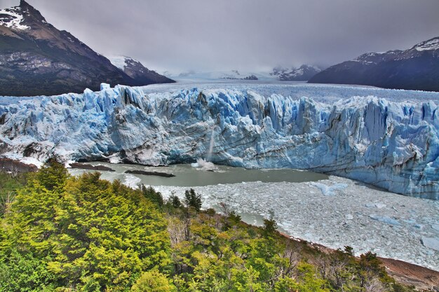 Geleira Perito Moreno perto El Calafate, Patagônia, Argentina