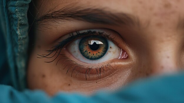 Se genera IA con la mirada resiliente de un refugiado decidido