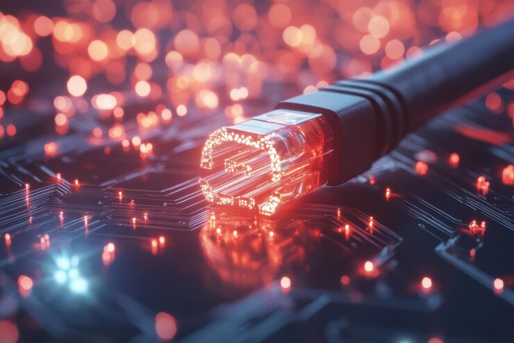Foto generación de existencias para la red de fibra óptica