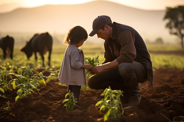 Generaciones de sostenibilidad de la agricultura familiar