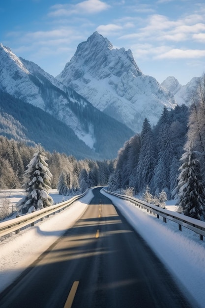 Un generador escénico europeo de IA para carreteras