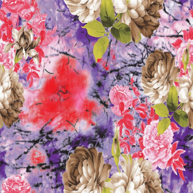 En general, un diseño abstracto de productos textiles