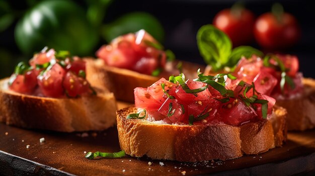 Generative Bruschetta-KI