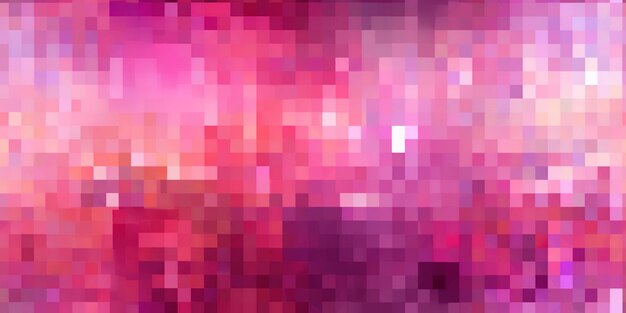 Foto generative ki abstrakte pixelkunst rosa hintergrund nahtloses geometrisches mosaikmuster weibliche farben