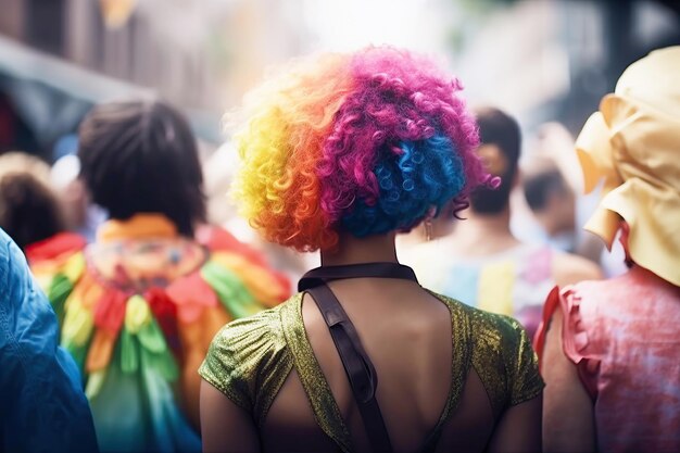 Generative KI der LGBT-Pride-Parade