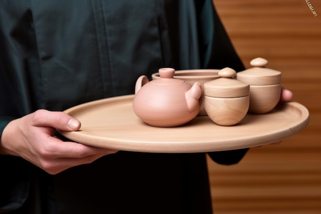 Generative KI der traditionellen Teezeremonie