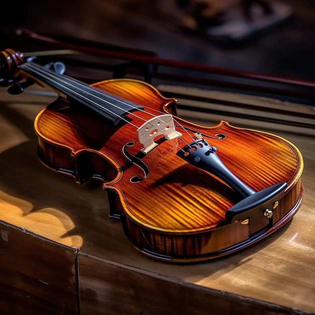 Generative KI der Vintage Viola
