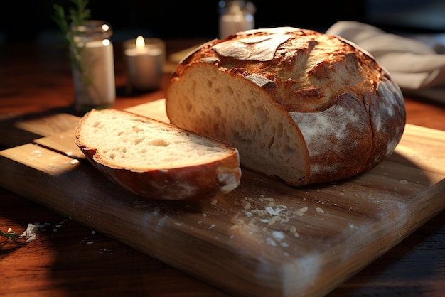 Generative KI ein frisch gebackenes Brot