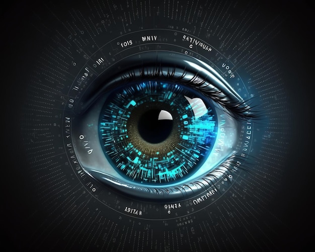Generative KI für digitale Augenlinsen