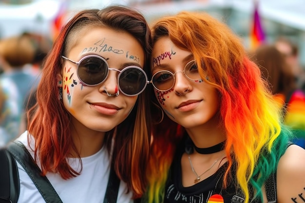 Generative KI für LGBT-Paare