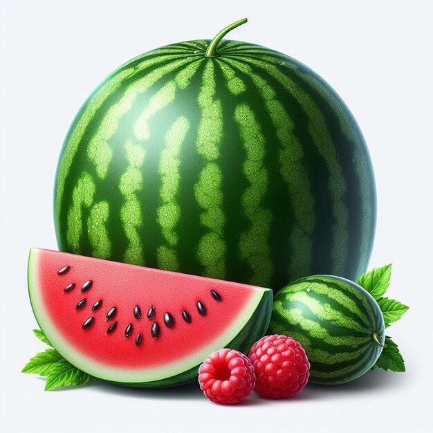 Generative KI für Wassermelonenfrüchte