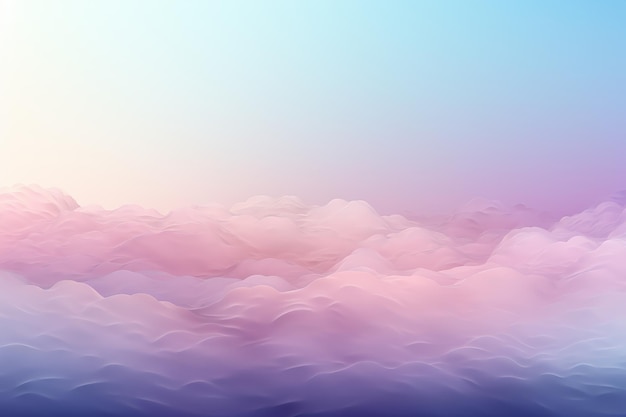 Generative KI mit pastellfarbenem Hintergrund