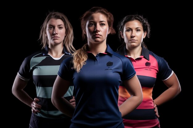 Generative KI-Rugbymannschaft für Frauen