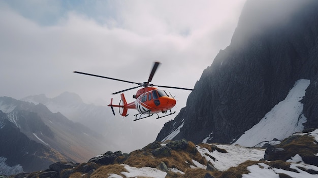 Generative KI Tatry und Hubschrauberrettung