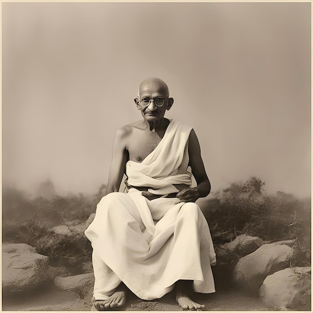 Generative KI von Mahatma Gandhi