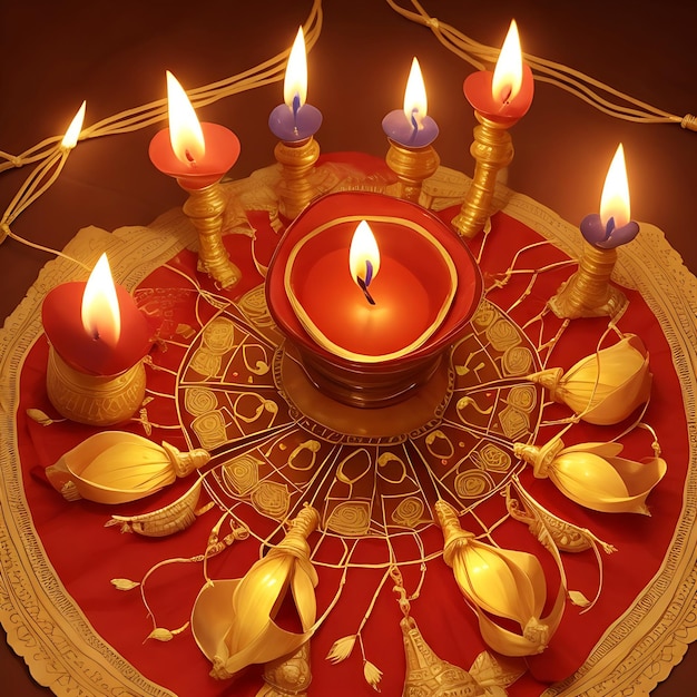 Genere un poema con tema de Diwalithemed que celebre el Festival de las Luces y su significado.