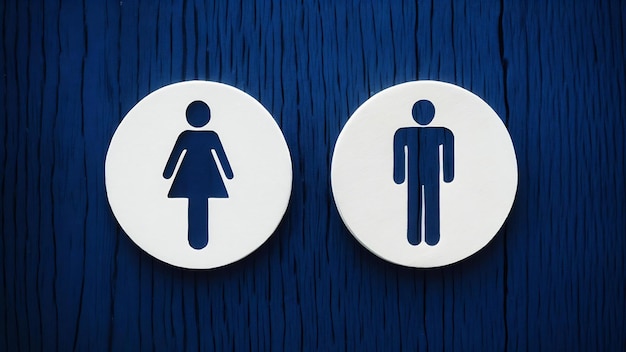 Foto gênero feminino e masculino indicam igual responsabilidade
