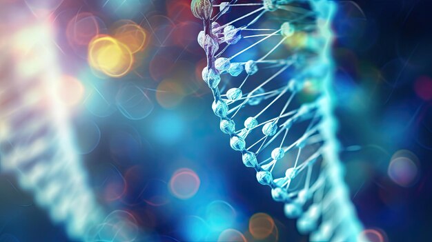 Genética de fundo das cadeias de ADN