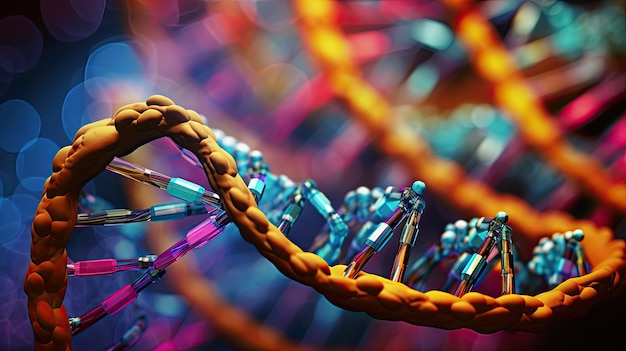 Foto genético rna dna