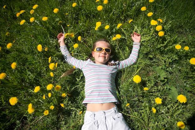 Foto genießen sie den frühling